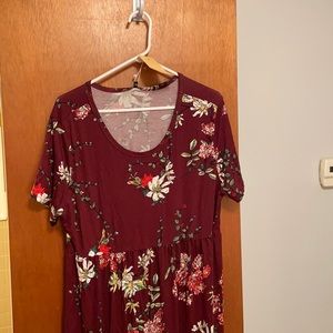 Maxi dress with pockets